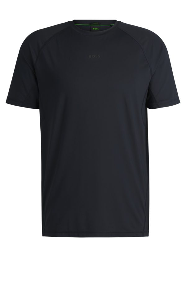 Hugo Boss T-shirt Slim au design dynamique avec détails réfléchissants