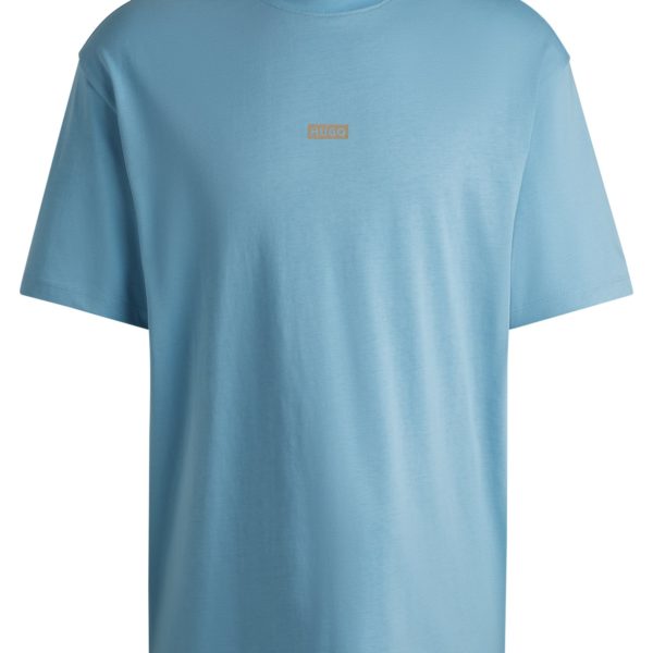 Hugo Boss T-shirt en jersey de coton avec logo de la nouvelle saison