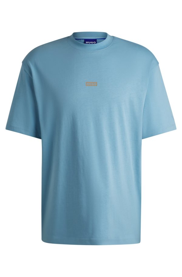 Hugo Boss T-shirt en jersey de coton avec logo de la nouvelle saison
