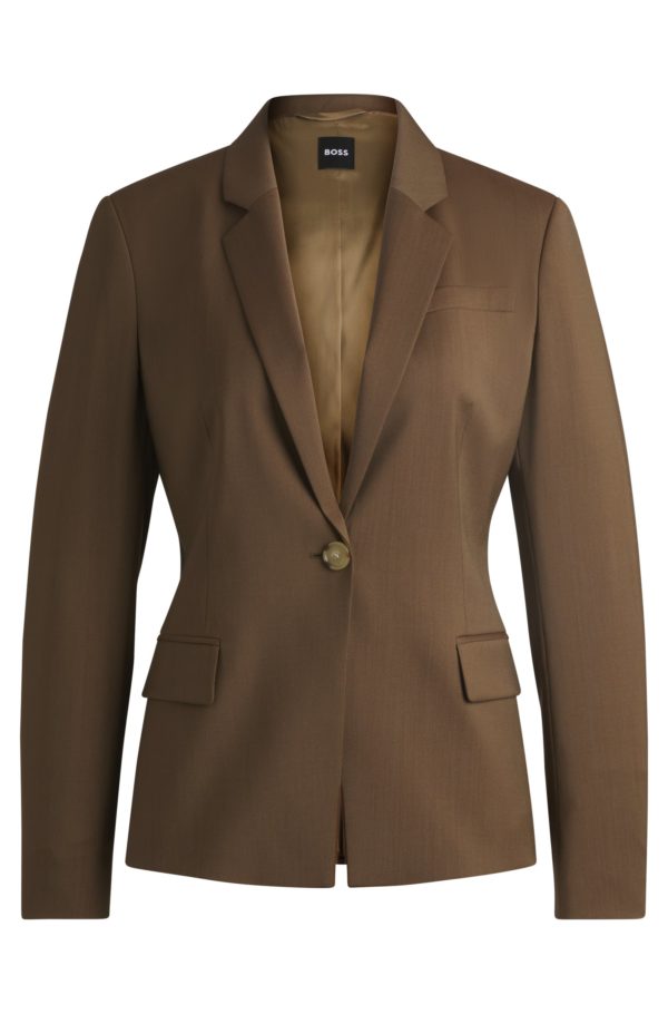 Hugo Boss Veste Slim en laine vierge