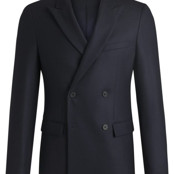 Veste Slim en tissu stretch à micro motif – Hugo Boss