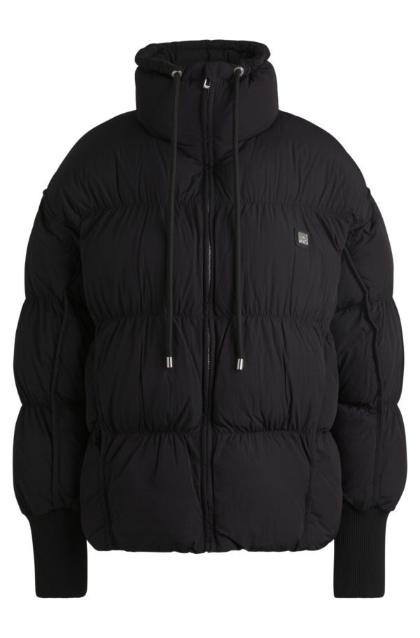 Hugo Boss Veste déperlante avec badge à logo revisité
