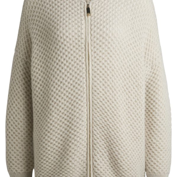 Hugo Boss Veste en maille Oversize avec fermeture éclair à double curseur