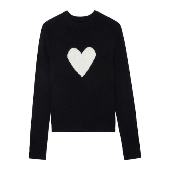 Pull Lili 100% Cachemire Noir – Taille XS – Femme – Zadig & Voltaire