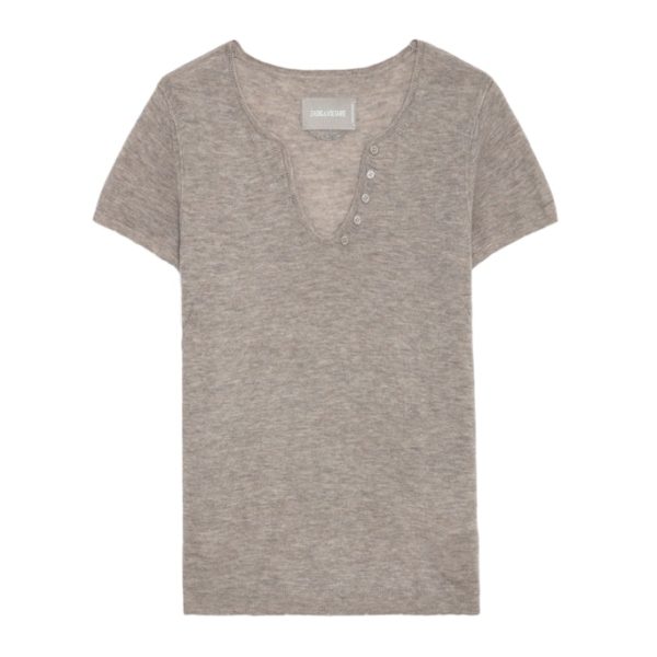 Pull Celsy 100% Cachemire Latte – Taille S – Femme – Zadig & Voltaire
