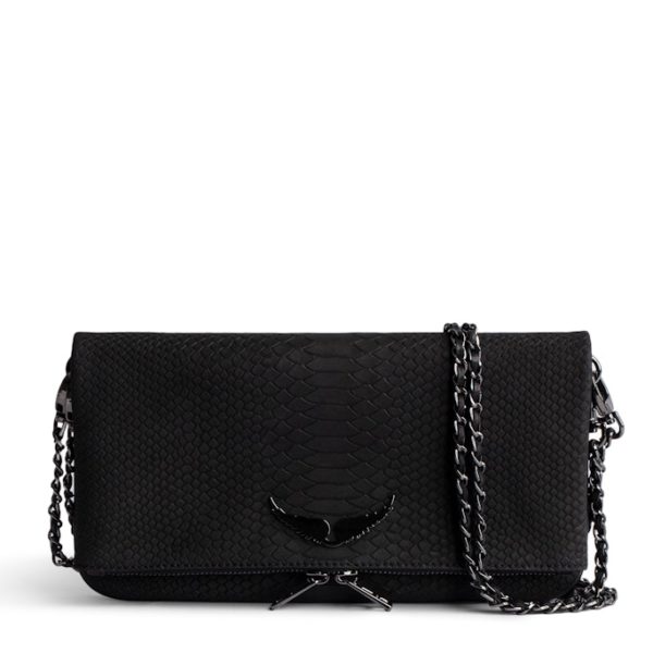 Pochette Rock Soft Savage Noir - Femme - Zadig & Voltaire
