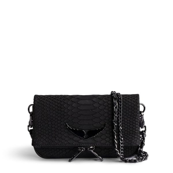 Pochette Rock Nano Soft Savage Noir - Femme - Zadig & Voltaire