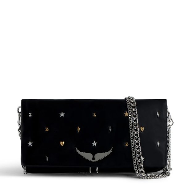 Pochette Rock Lucky Charms Noir - Femme - Zadig & Voltaire