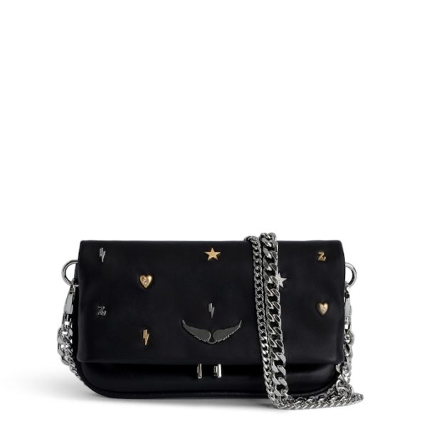 Pochette Rock Nano Lucky Charms Noir - Femme - Zadig & Voltaire