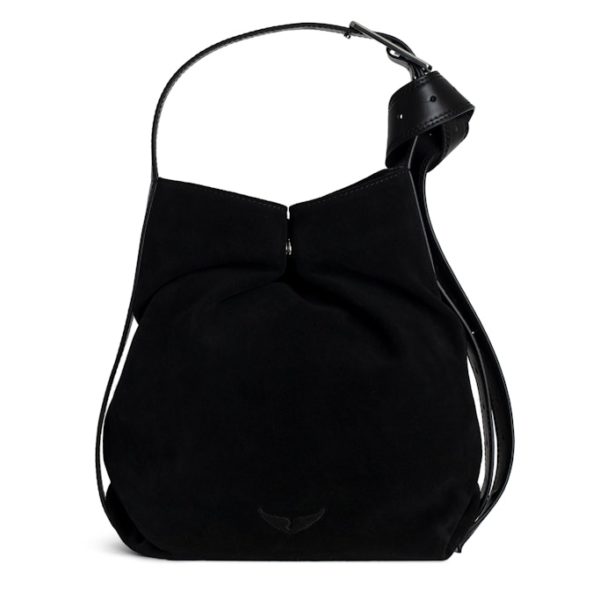 Sac Le Cecilia Hobo Noir - Femme - Zadig & Voltaire