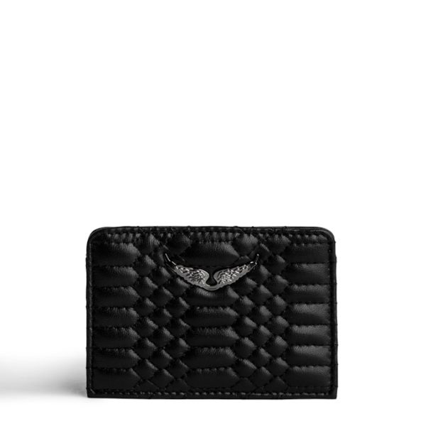 Porte-cartes Zv Pass Noir - Femme - Zadig & Voltaire