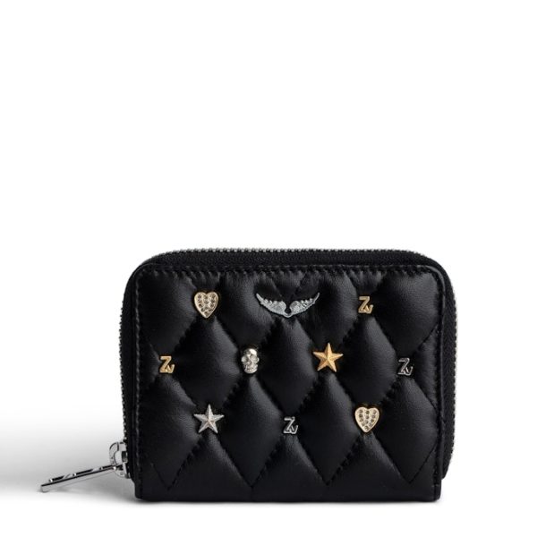 Porte-monnaie Mini Zv Noir - Femme - Zadig & Voltaire