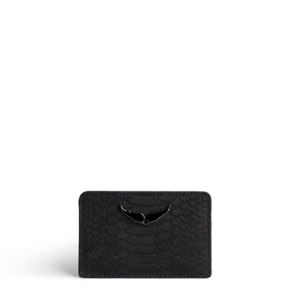 Porte-cartes Zv Pass Noir - Femme - Zadig & Voltaire