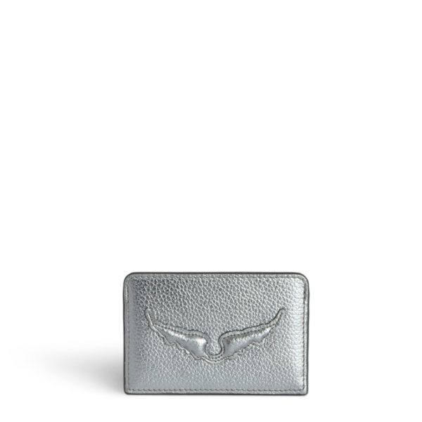 Porte-cartes Zv Pass Silver - Femme - Zadig & Voltaire