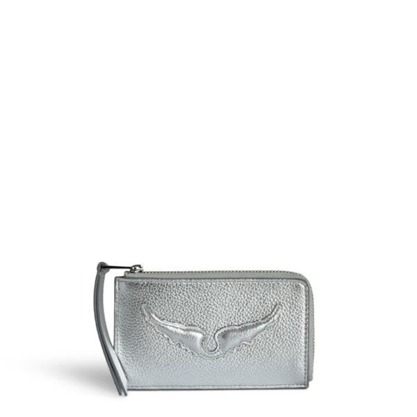 Porte-cartes Zv Card Silver - Femme - Zadig & Voltaire