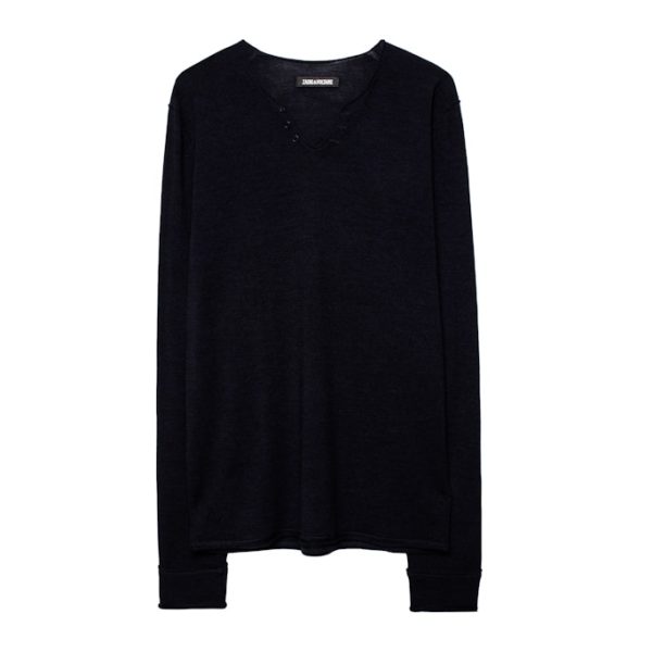 T-shirt Monastir Encre - Taille XS - Homme - Zadig & Voltaire