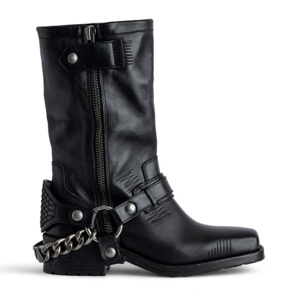 Bottines Igata Noir - Taille 37 - Femme - Zadig & Voltaire