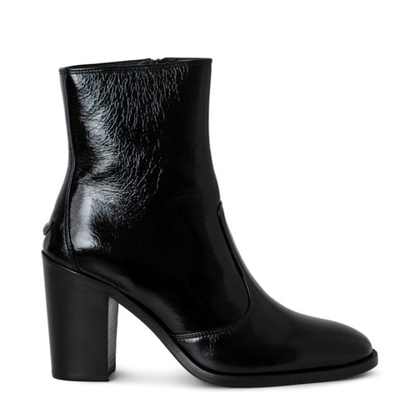 Bottines Preiser Noir – Taille 36 – Femme – Zadig & Voltaire