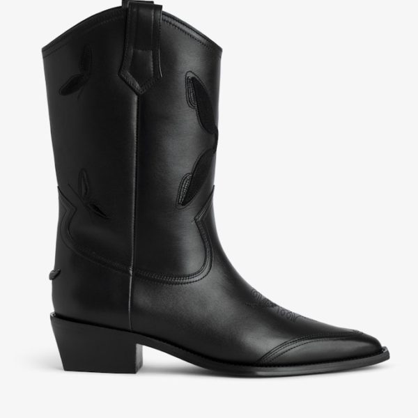 Bottines Cara Black – Taille 36 – Femme – Zadig & Voltaire