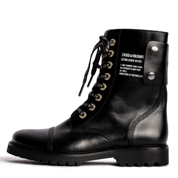 Bottines Joe Noir - Taille 36 - Femme - Zadig & Voltaire