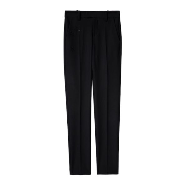 Pantalon Prune Strass Star Noir – Taille 34 – Femme – Zadig & Voltaire