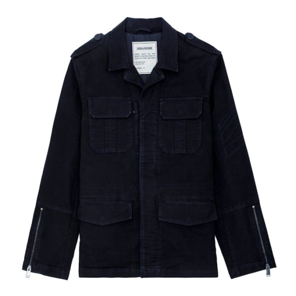Parka Keegan Encre - Taille S - Homme - Zadig & Voltaire