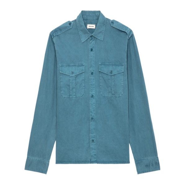 Chemise Taskal Steller - Taille M - Homme - Zadig & Voltaire