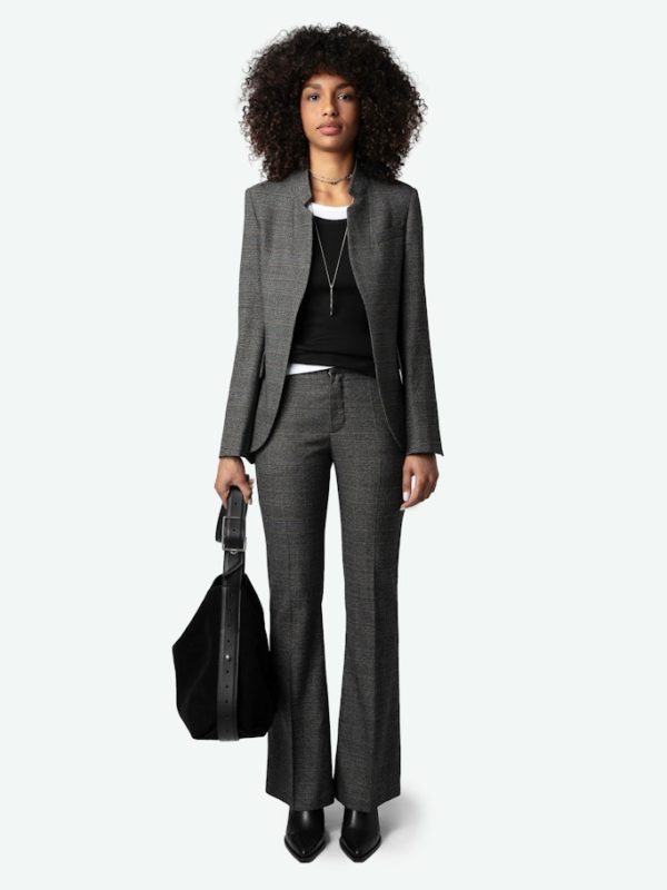 Blazer Very Anthracite - Taille 34 - Femme - Zadig & Voltaire