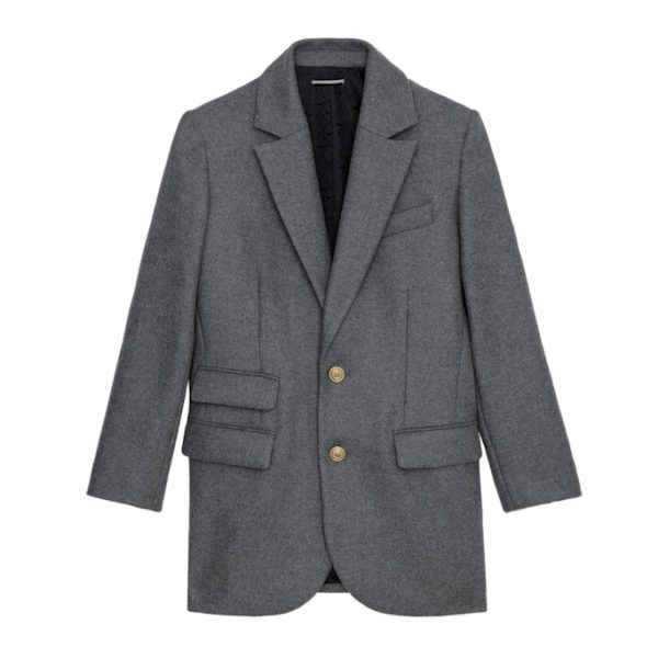 Manteau Violet Stone - Taille S - Femme - Zadig & Voltaire