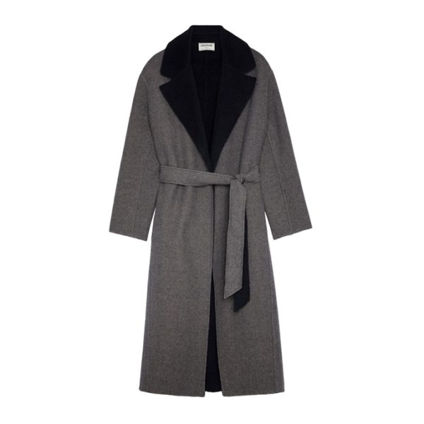Manteau Meli Noir - Taille M/L - Femme - Zadig & Voltaire