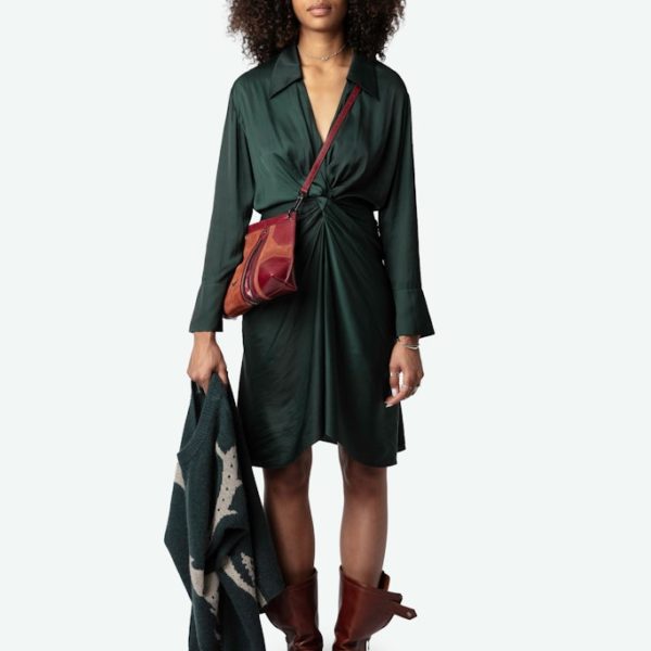 Robe Rozo Satin Peaks - Taille XS - Femme - Zadig & Voltaire