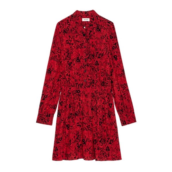 Robe Refla Crimson - Taille S - Femme - Zadig & Voltaire