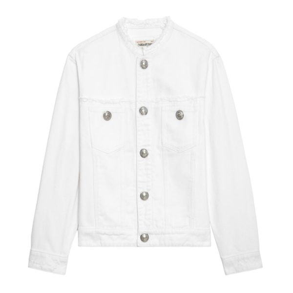 Veste Kaely Denim Judo - Taille XS - Femme - Zadig & Voltaire