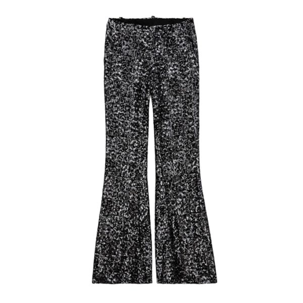 Pantalon Prevy Sequins Noir – Taille 34 – Femme – Zadig & Voltaire