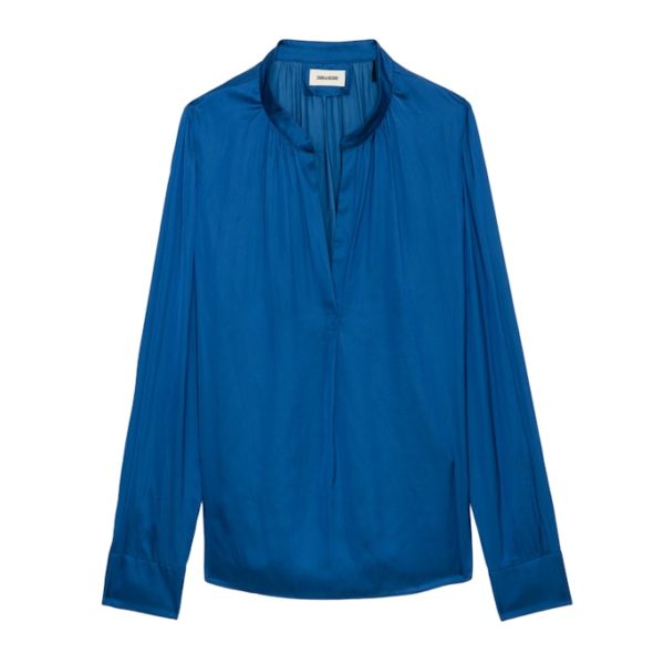 Blouse Tink Satin Overseas - Taille S - Femme - Zadig & Voltaire
