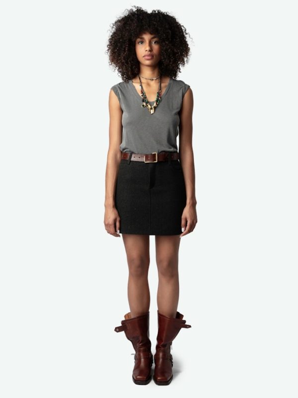 Jupe Joany Peaks - Taille 34 - Femme - Zadig & Voltaire