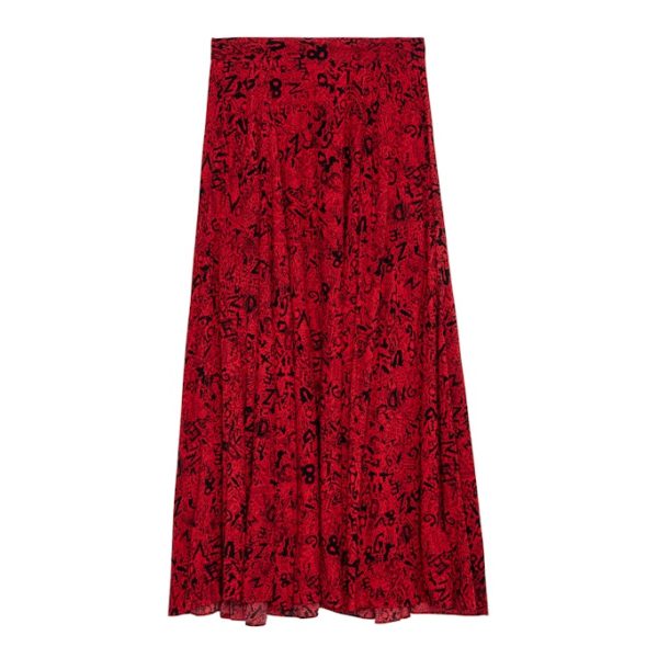 Jupe Joyo Crimson - Taille 36 - Femme - Zadig & Voltaire