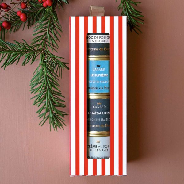 Coffret plumier 4 spécialités foie gras-Comtesse du Barry