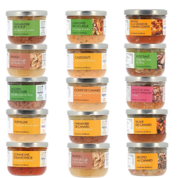 La quinzaine gourmande - 15 plats cuisinés-Comtesse du Barry