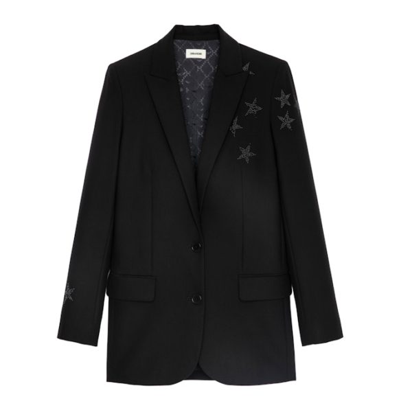 Blazer Viva Strass Star Black - Taille 38 - Femme - Zadig & Voltaire