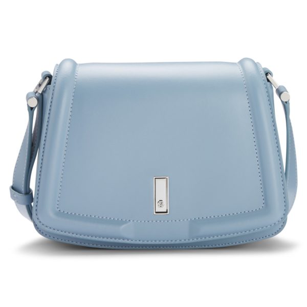 Besace en cuir avec garnitures en métal emblématiques et monogramme – Hugo Boss
