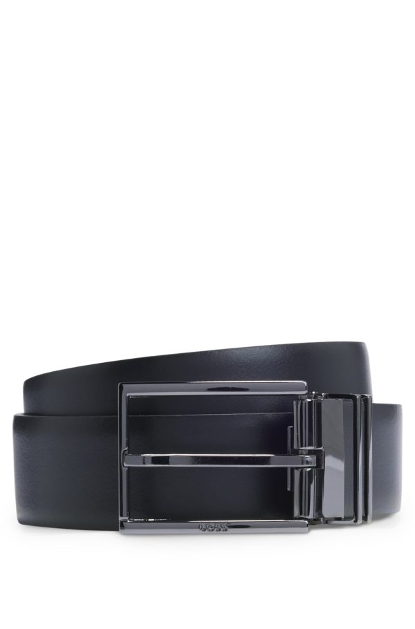 Hugo Boss Ceinture réversible en cuir italien avec boucles interchangeables