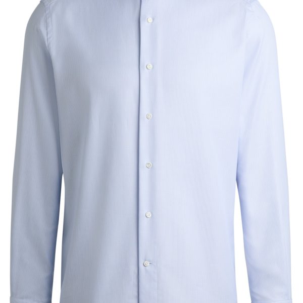 Hugo Boss Chemise Regular en coton structuré infroissable