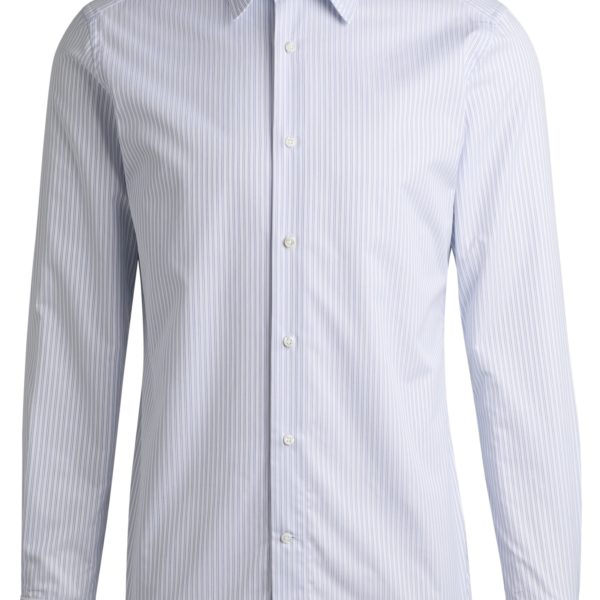 Hugo Boss Chemise Slim en coton à rayures