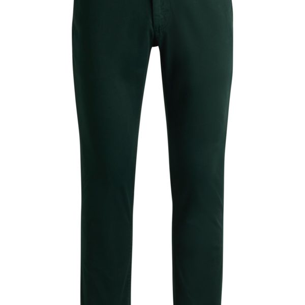 Hugo Boss Chino Slim en satin de coton stretch