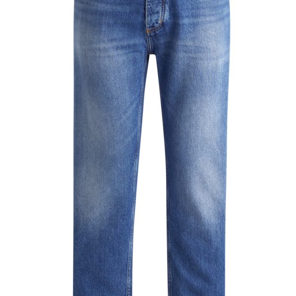 Hugo Boss Jean Regular en denim stone-washed bleu foncé