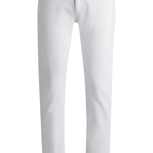 Hugo Boss Jean Slim en denim stretch blanc