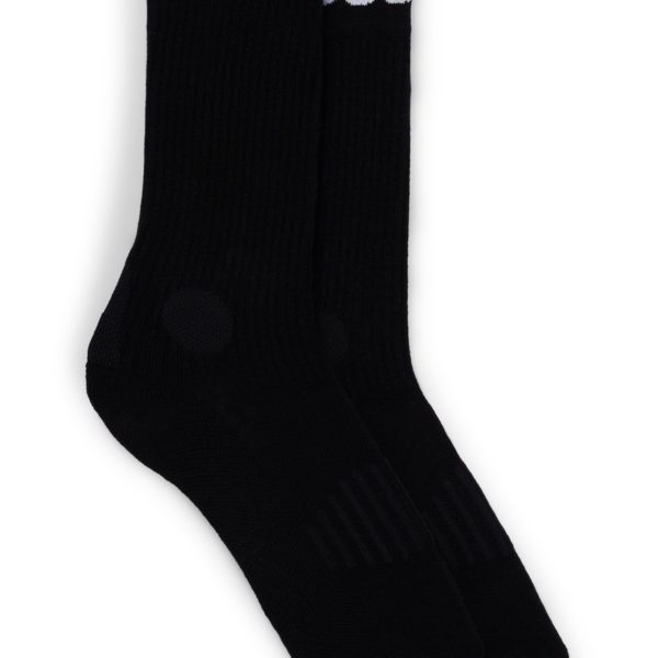 Lot de deux paires de chaussettes mi-mollet en maille stretch – Hugo Boss