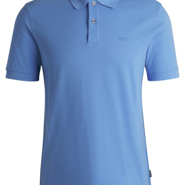 Hugo Boss Polo Pallas en piqué de coton avec détails logotés