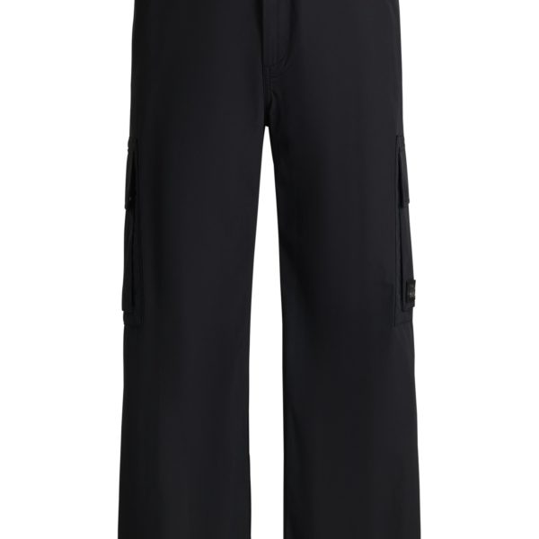 Hugo Boss Pantalon Regular en popeline déperlante